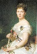 unknow artist Portrait of Infanta Isabella of Bourbon and Bourbon France oil painting artist